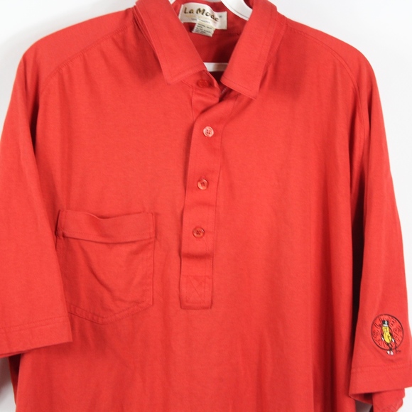 Vintage 80s LA Mode Mens XL Planters Polo Shirt - Picture 2 of 7
